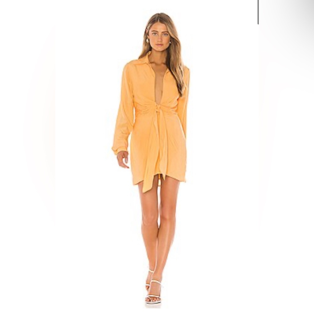 Lovers + Friend Orange Dress